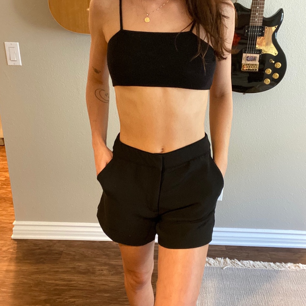 Black Dress Shorts